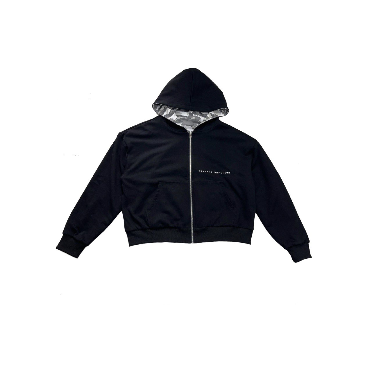 City camo zip-hoodie