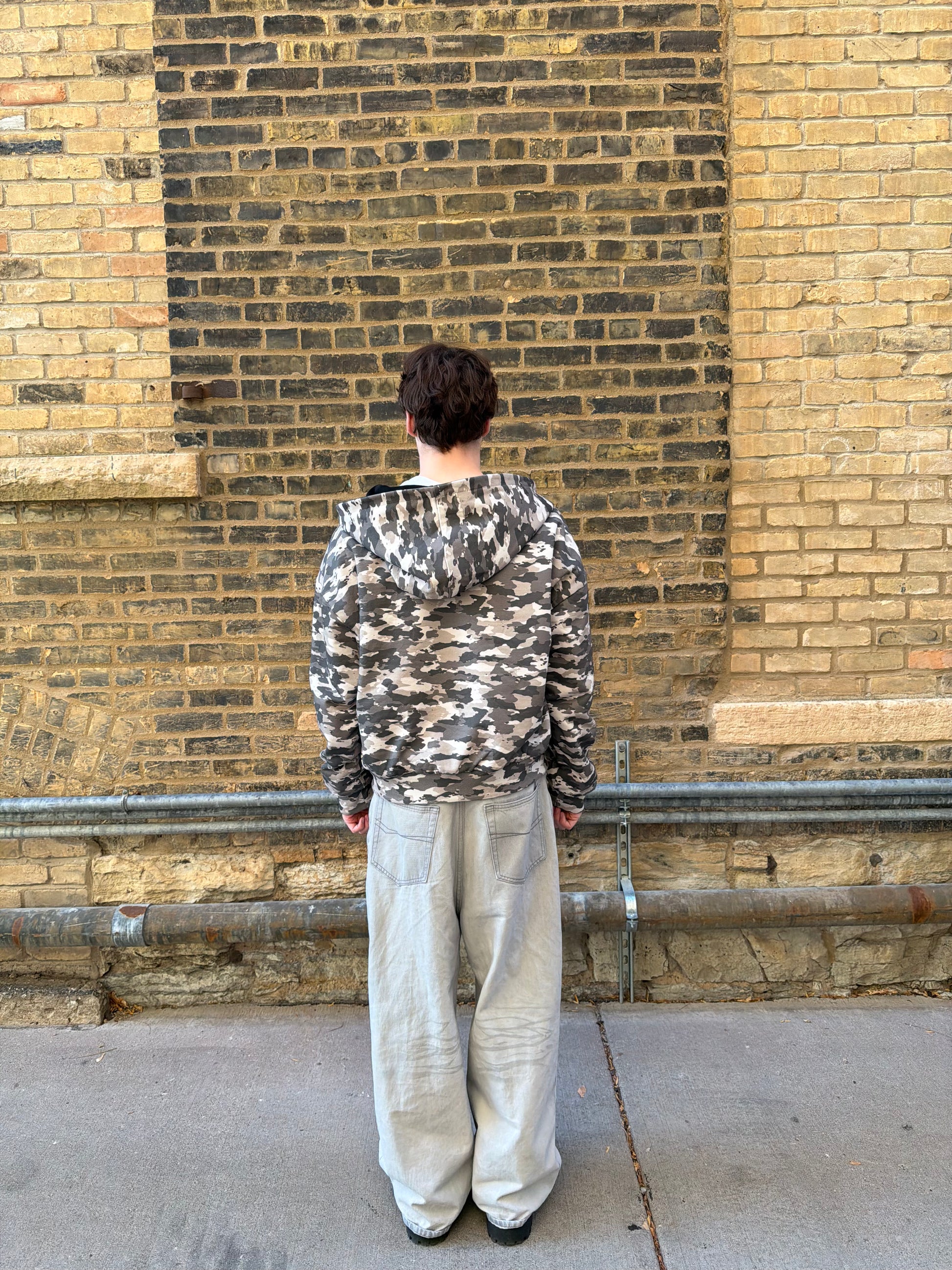 City camo zip-hoodie